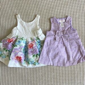 Bundle of 2 Janie and Jack dresses 🦋